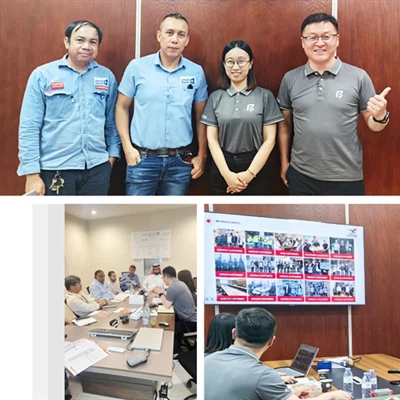 Topower Refraktori Kunjungan Pelanggan Industri Refraktori di Arab Saudi